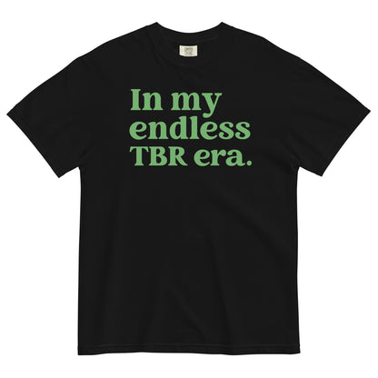 In My Endless TBR Era Short Sleeve Heavyweight T-shirt