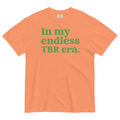 In My Endless TBR Era Short Sleeve Heavyweight T-shirt