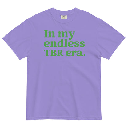 In My Endless TBR Era Short Sleeve Heavyweight T-shirt