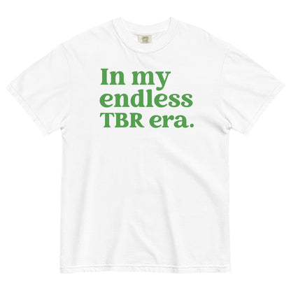 In My Endless TBR Era Short Sleeve Heavyweight T-shirt