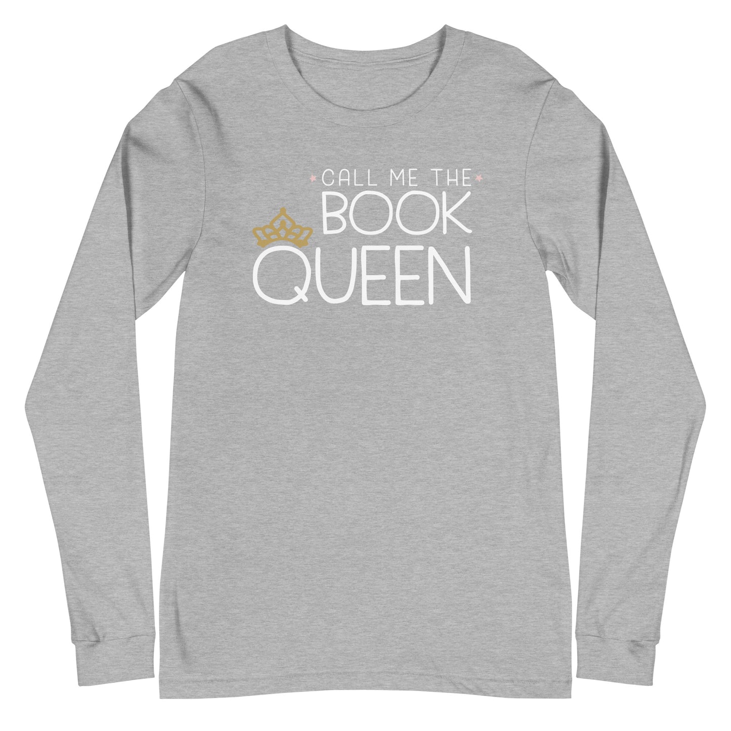 Book Queen Librarian Unisex Long Sleeve Tee