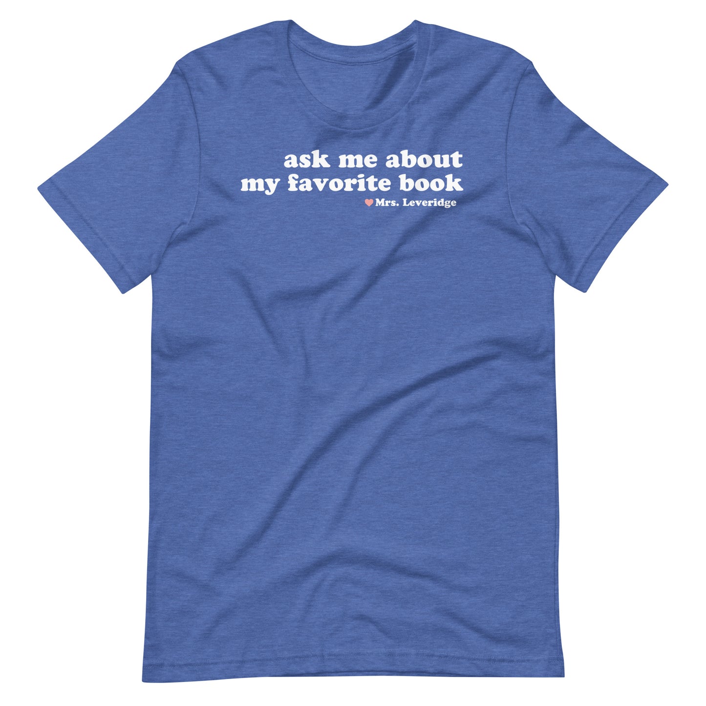 Ask Me About My Favorite Book Librarian Unisex t-shirt